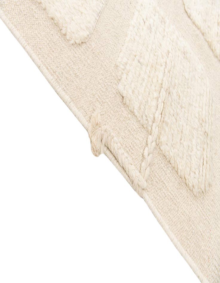 Detail image of  8' 1 x 11' 6  Hand Knotted Moroccan Wool Rug