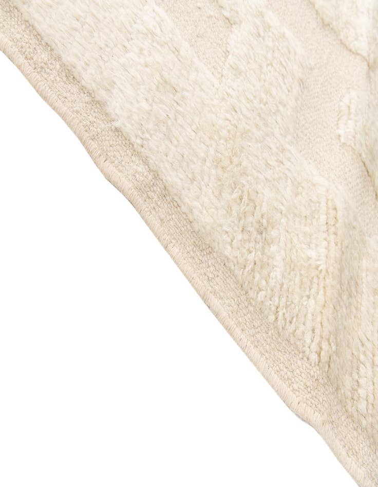 Detail image of  8' 3 x 11' 10  Hand Knotted Moroccan Wool Rug