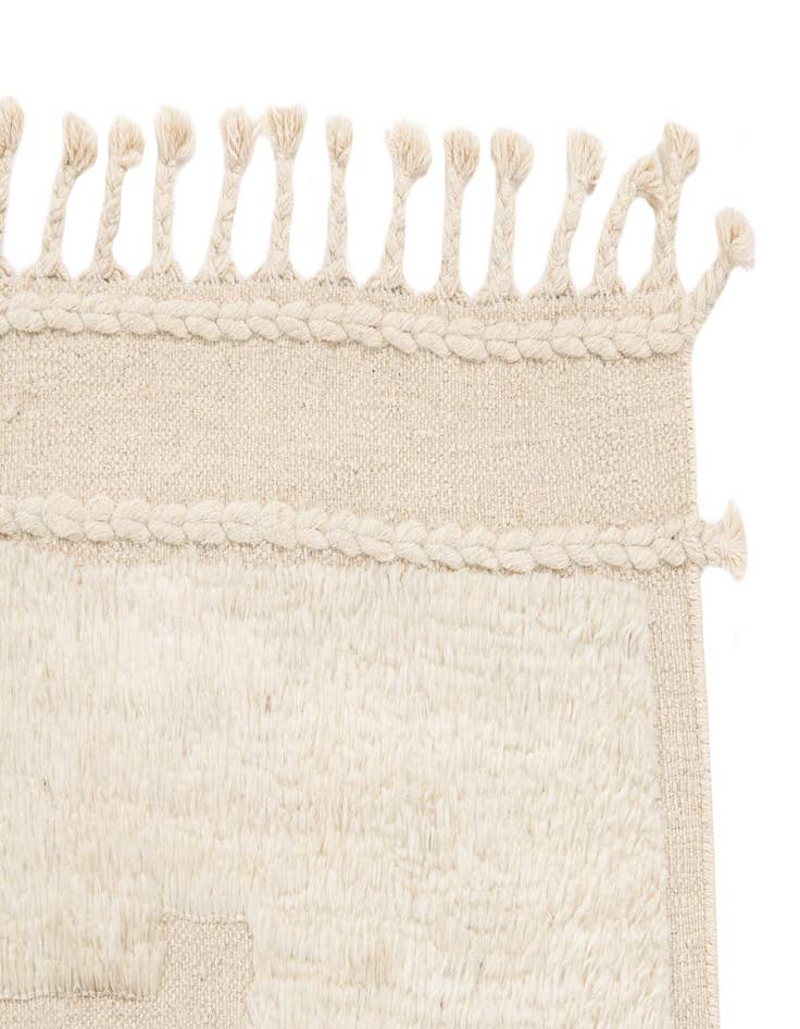 Detail image of  8' 3 x 11' 10  Hand Knotted Moroccan Wool Rug