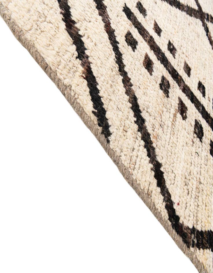 Detail image of  9' 2 x 11' 4  Hand Knotted Moroccan Wool Rug