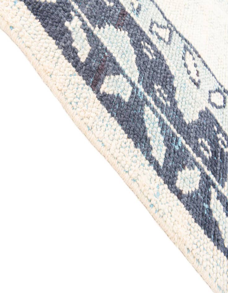 Detail image of  8' 4 x 11' 8  Hand Knotted Moroccan Wool Rug