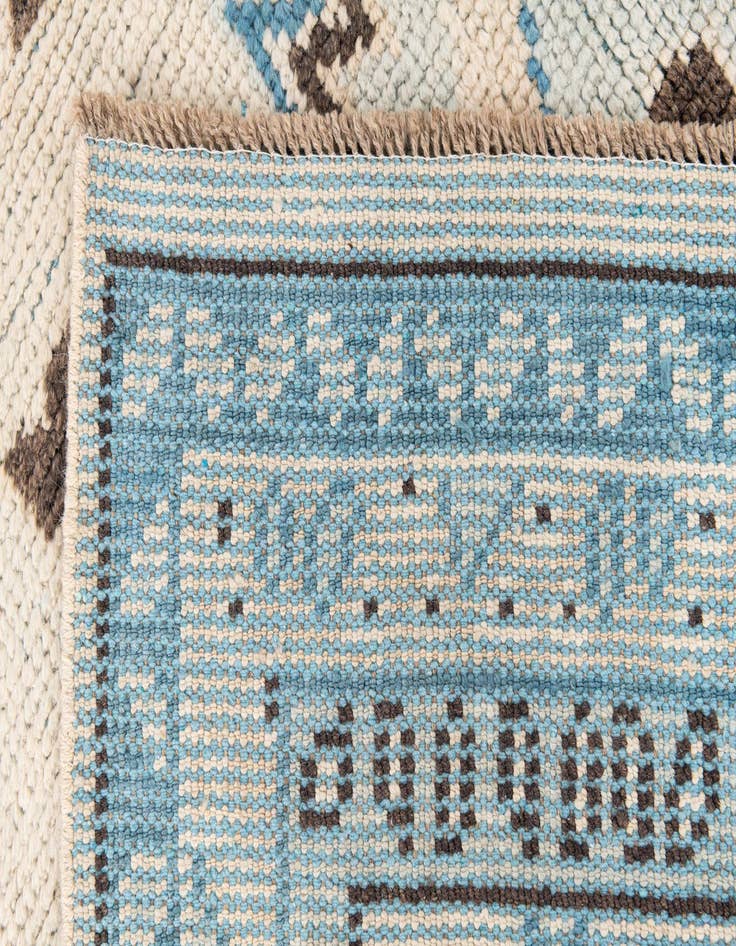 Detail image of  5' x 7' 2  Hand Knotted Moroccan Wool Rug