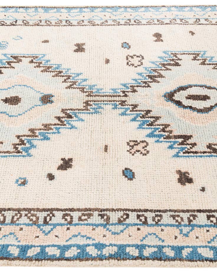 Detail image of  5' x 7' 2  Hand Knotted Moroccan Wool Rug