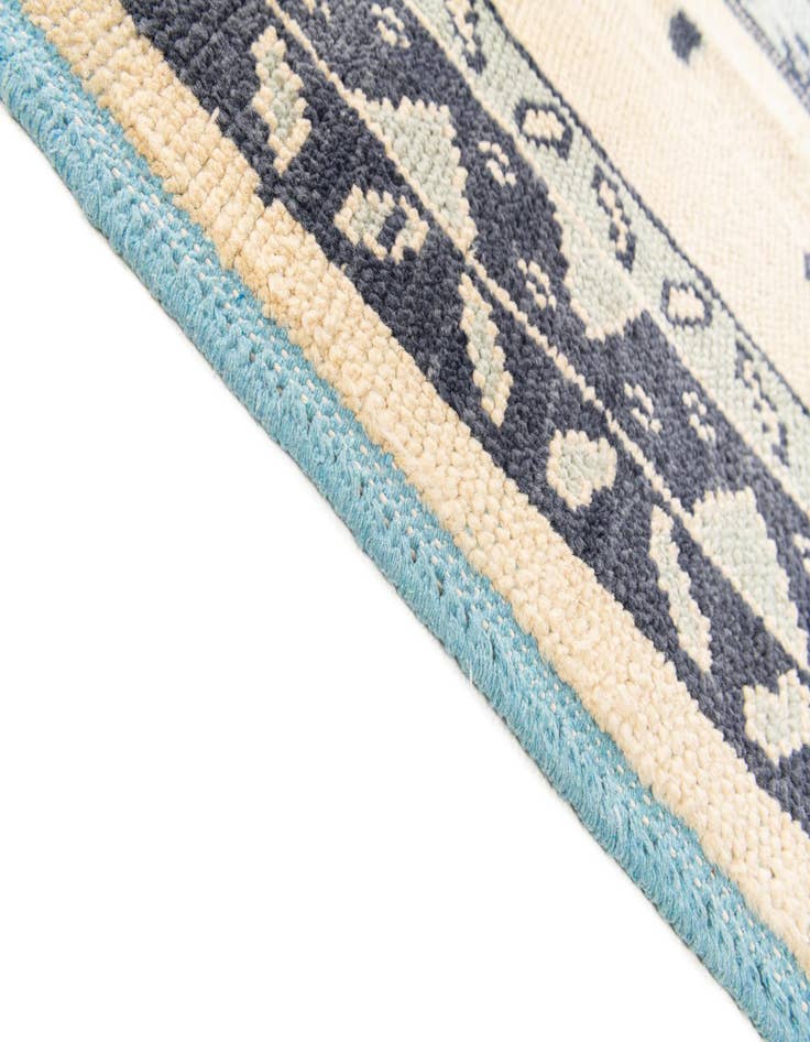 Detail image of  7' 9 x 10' 3  Hand Knotted Moroccan Wool Rug