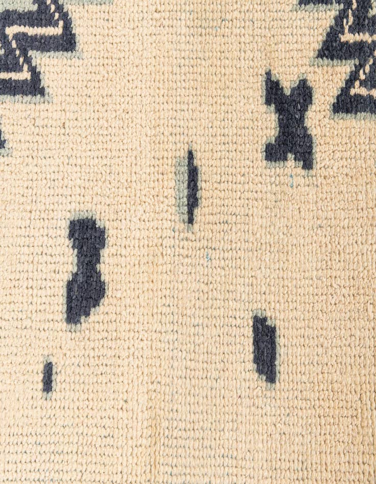 Detail image of  7' 9 x 10' 3  Hand Knotted Moroccan Wool Rug