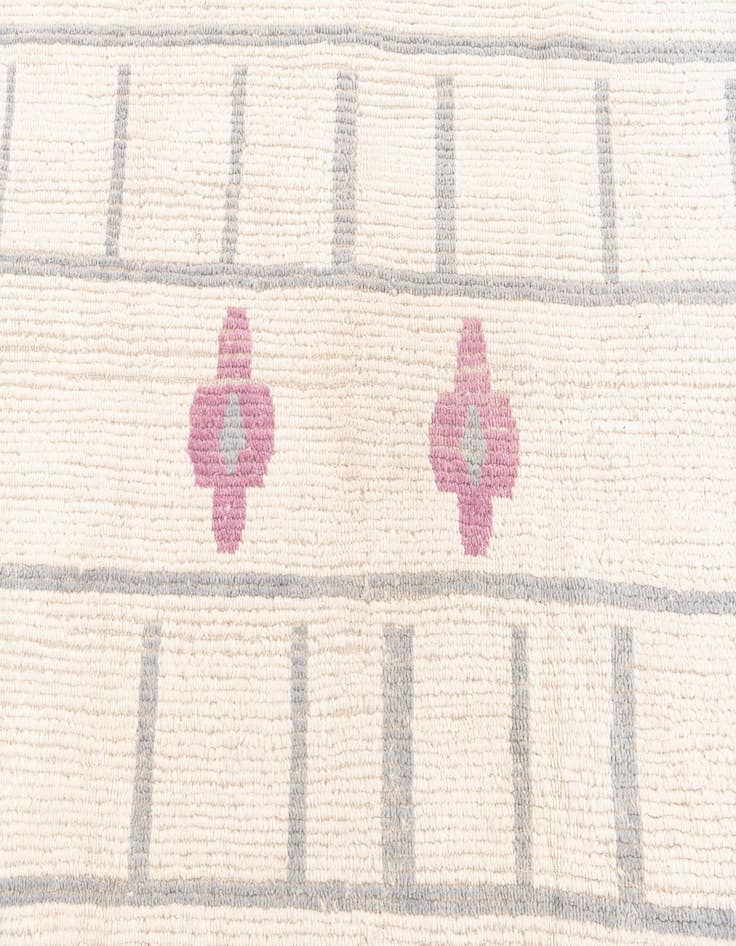 Detail image of  9' 2 x 12' 6  Hand Knotted Moroccan Wool Rug