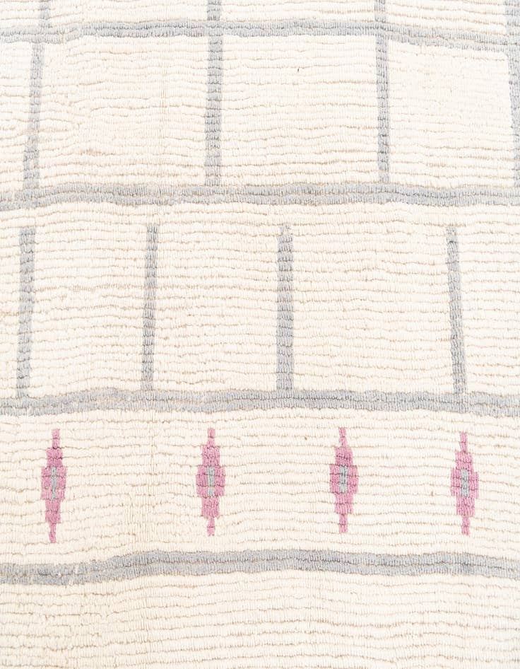 Detail image of  9' 2 x 12' 6  Hand Knotted Moroccan Wool Rug