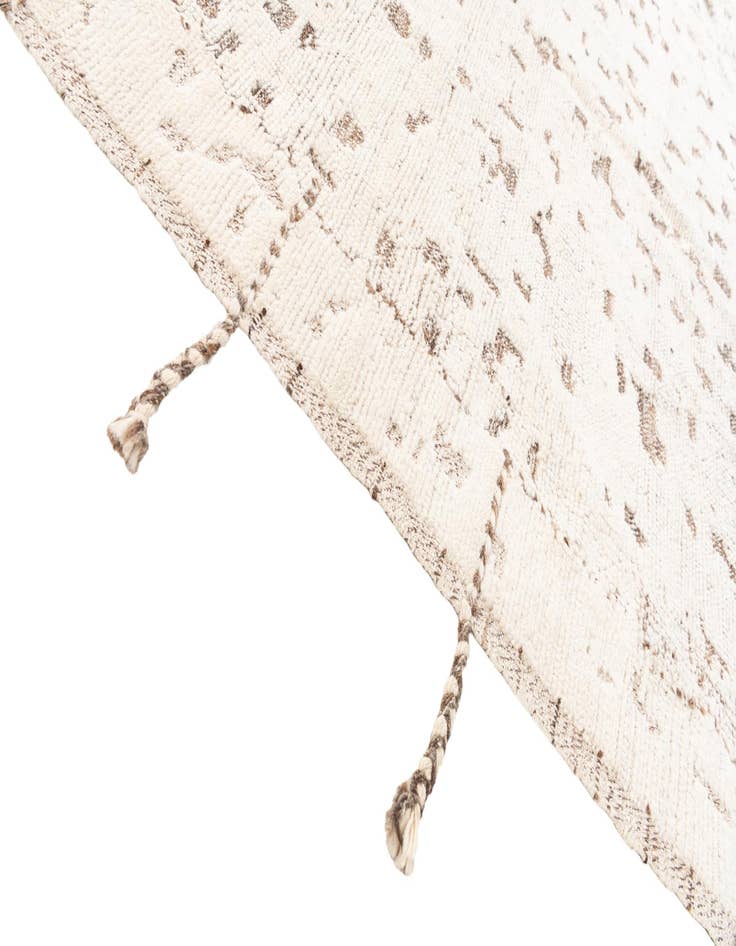 Detail image of  5' 2 x 7' 4  Hand Knotted Moroccan Wool Rug