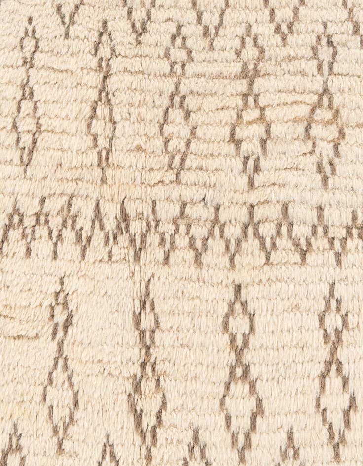 Detail image of  5' x 7' 8  Hand Knotted Moroccan Wool Rug