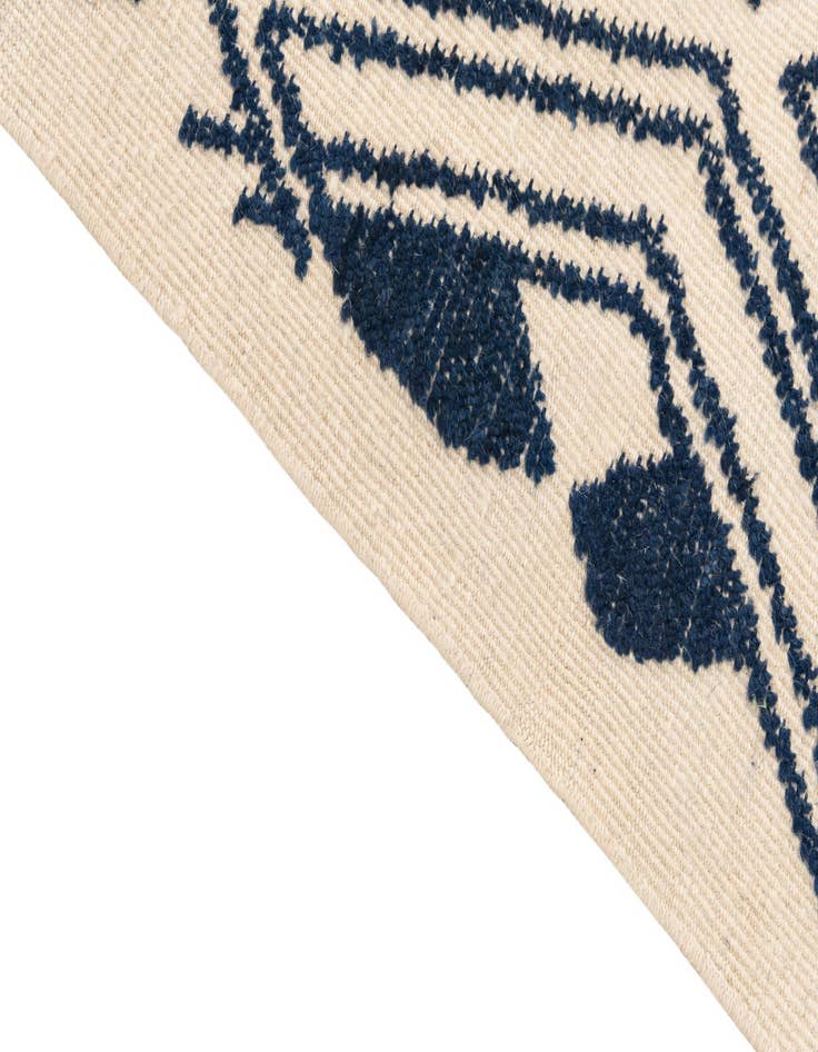 Detail image of  9' x 12' 2  Hand Knotted Moroccan Wool Rug
