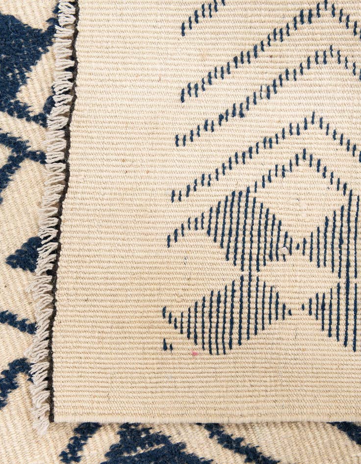 Detail image of  9' x 12' 2  Hand Knotted Moroccan Wool Rug