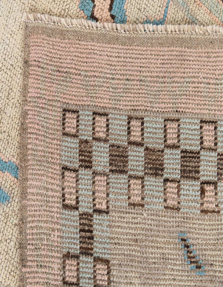 Detail image of  8' 9 x 10' 5  Hand Knotted Moroccan Wool Rug