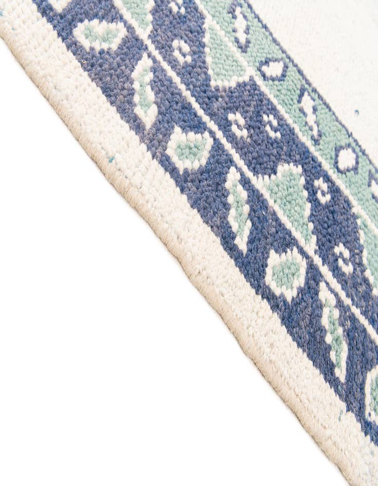 Detail image of  7' 10 x 9' 10  Hand Knotted Moroccan Wool Rug
