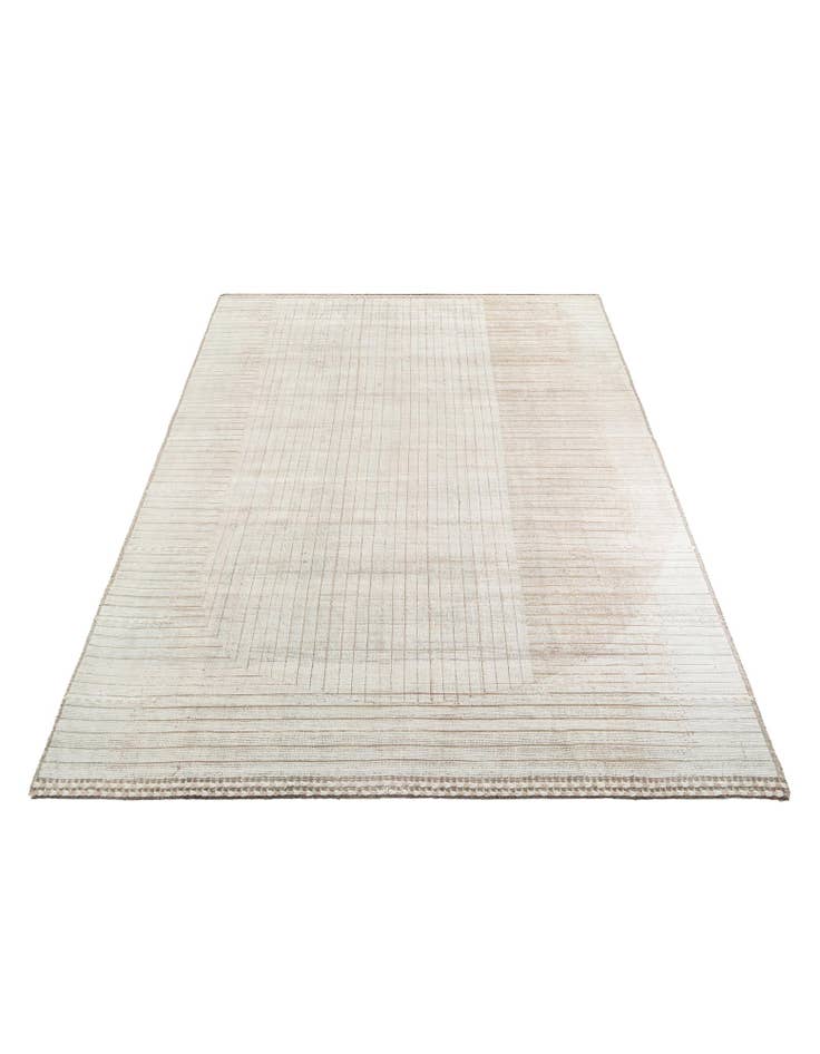 Detail image of 10' x 14' Hand Knotted Moroccan Wool Rug