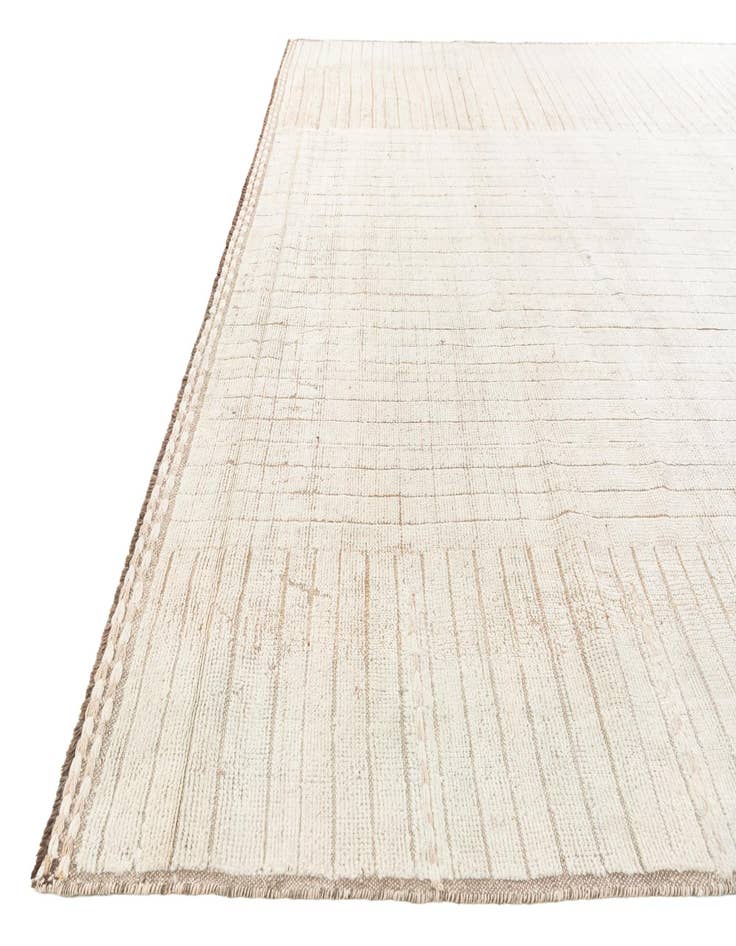 Detail image of 10' x 14' Hand Knotted Moroccan Wool Rug