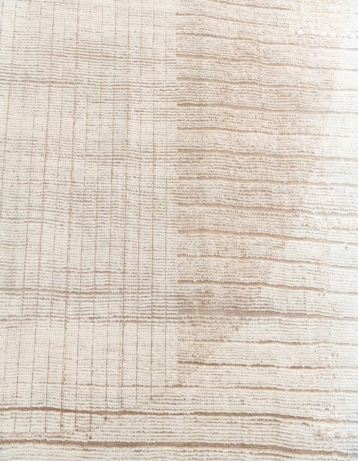 Detail image of 10' x 14' Hand Knotted Moroccan Wool Rug