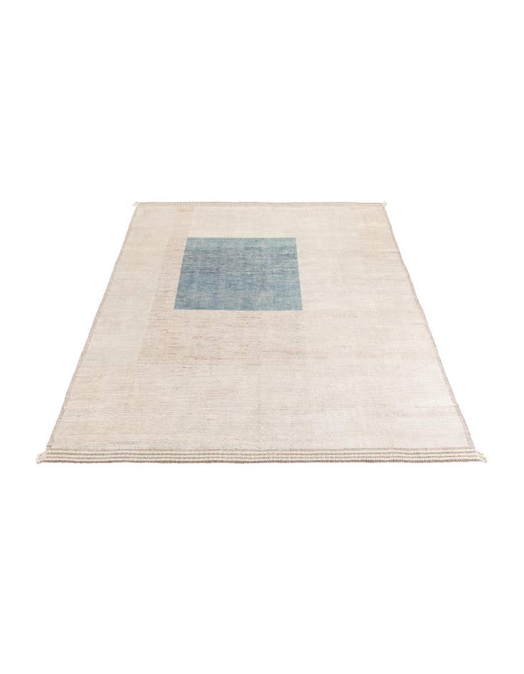 Detail image of  8' 2 x 9' 5  Hand Knotted Moroccan Wool Rug