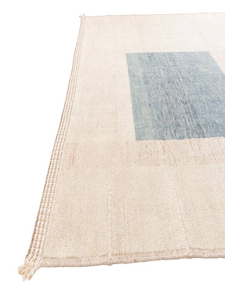 Detail image of  8' 2 x 9' 5  Hand Knotted Moroccan Wool Rug