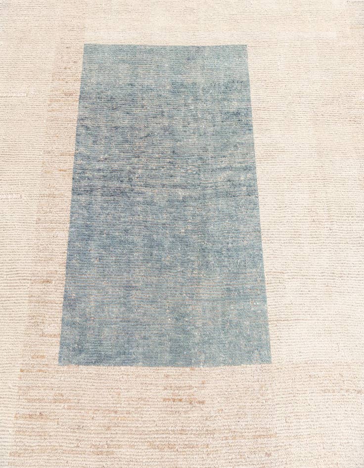 Detail image of  8' 2 x 9' 5  Hand Knotted Moroccan Wool Rug