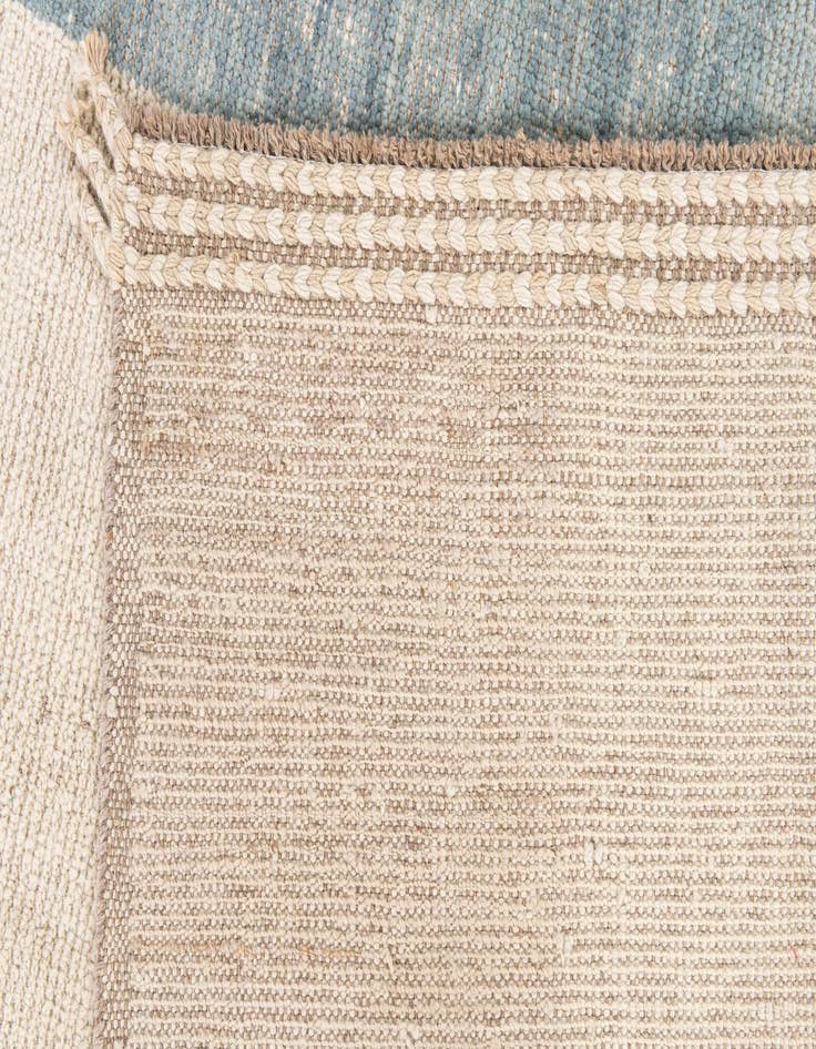 Detail image of  8' 2 x 9' 5  Hand Knotted Moroccan Wool Rug