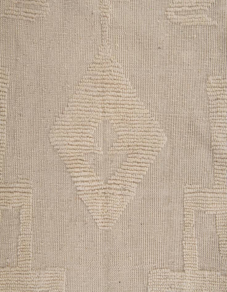 Detail image of  7' 10 x 10' 3  Hand Knotted Moroccan Wool Rug