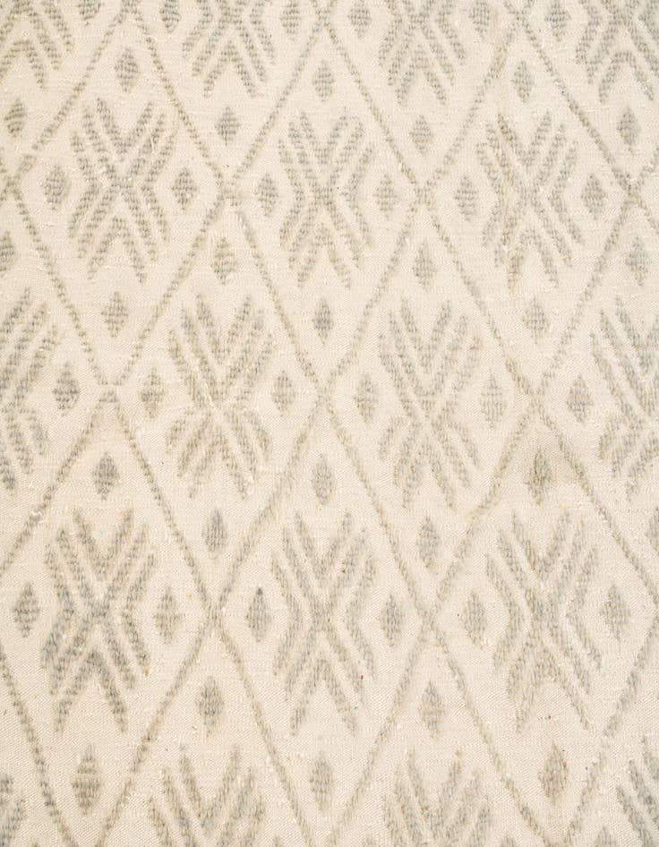 Detail image of  7' 10 x 9' 10  Hand Knotted Moroccan Wool Rug