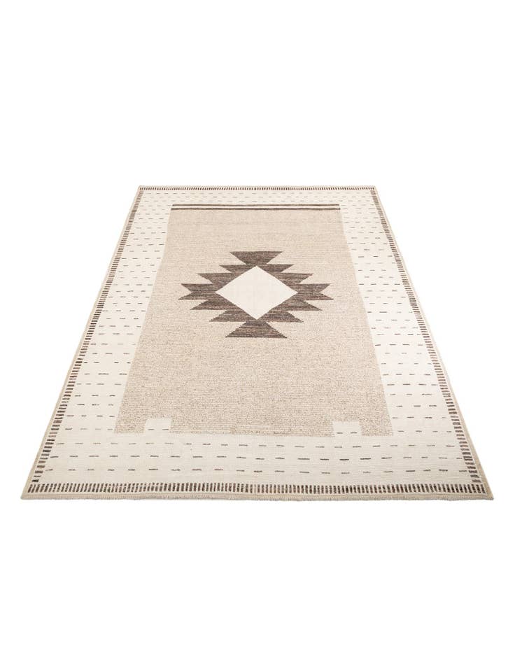 Detail image of  10' 3 x 13' 10  Hand Knotted Moroccan Wool Rug