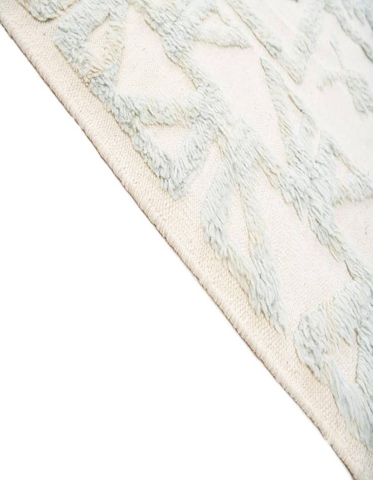 Detail image of  9' x 12'  Hand Knotted Moroccan Wool Rug