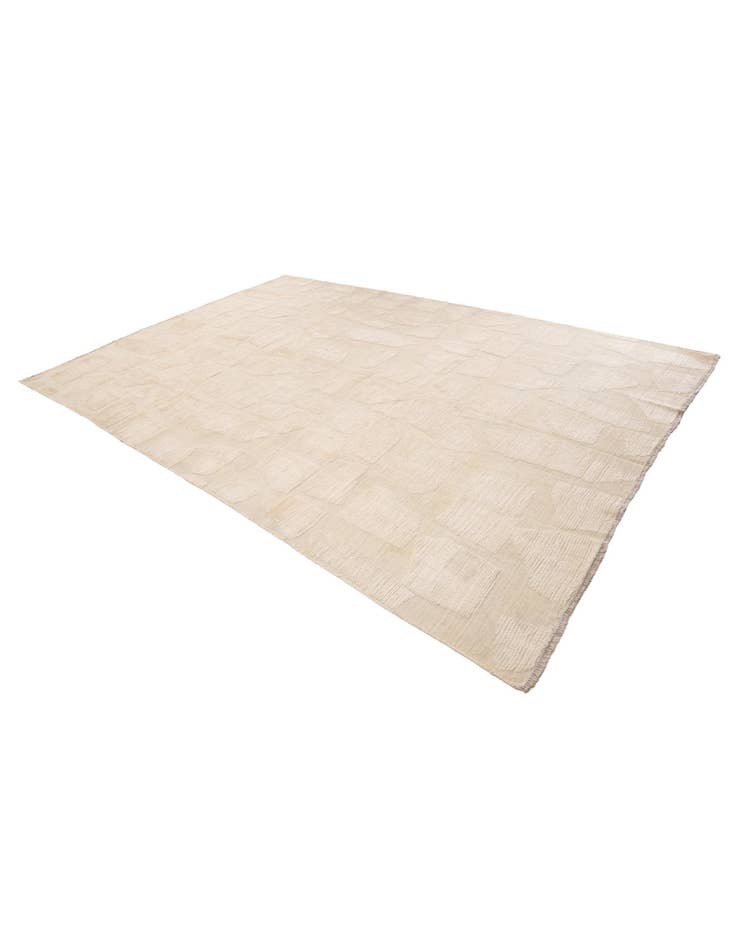 Detail image of  8' 5 x 12' 5  Hand Knotted Moroccan Wool Rug