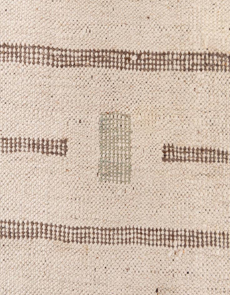 Detail image of  6' 7 x 9' 8  Hand Knotted Moroccan Oriental Wool Rug