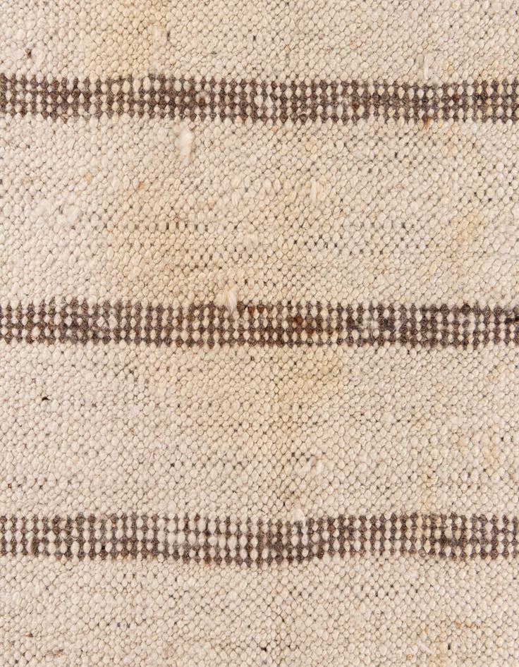 Detail image of  6' 7 x 9' 8  Hand Knotted Moroccan Oriental Wool Rug