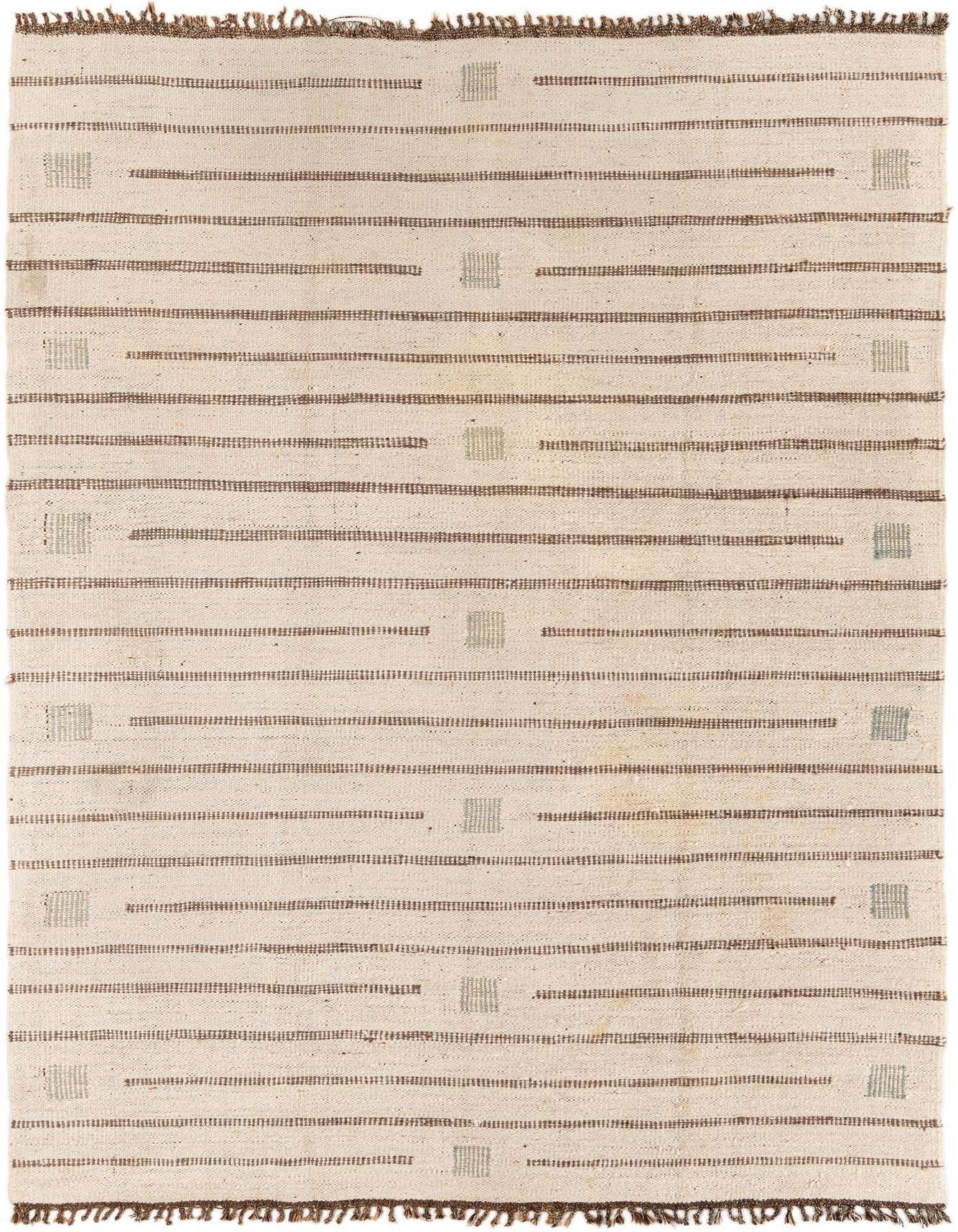 Primary image  6' 7 x 9' 8  Hand Knotted Moroccan Oriental Wool Rug