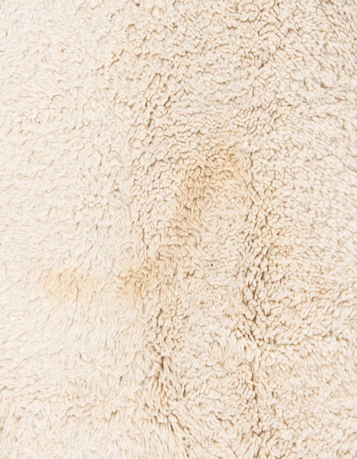 Detail image of  6' 6 x 9' 6  Hand Knotted Moroccan Wool Rug