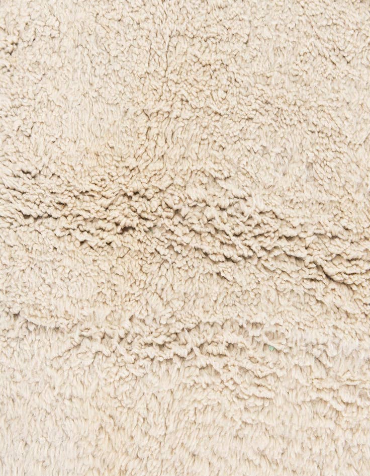 Detail image of  6' 6 x 9' 6  Hand Knotted Moroccan Wool Rug