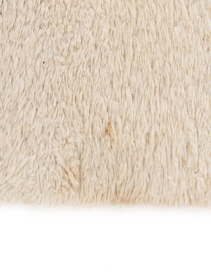 Detail image of  6' 6 x 9' 6  Hand Knotted Moroccan Wool Rug