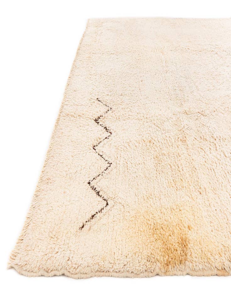 Detail image of  8' 5 x 9' 8  Hand Knotted Moroccan Wool Rug