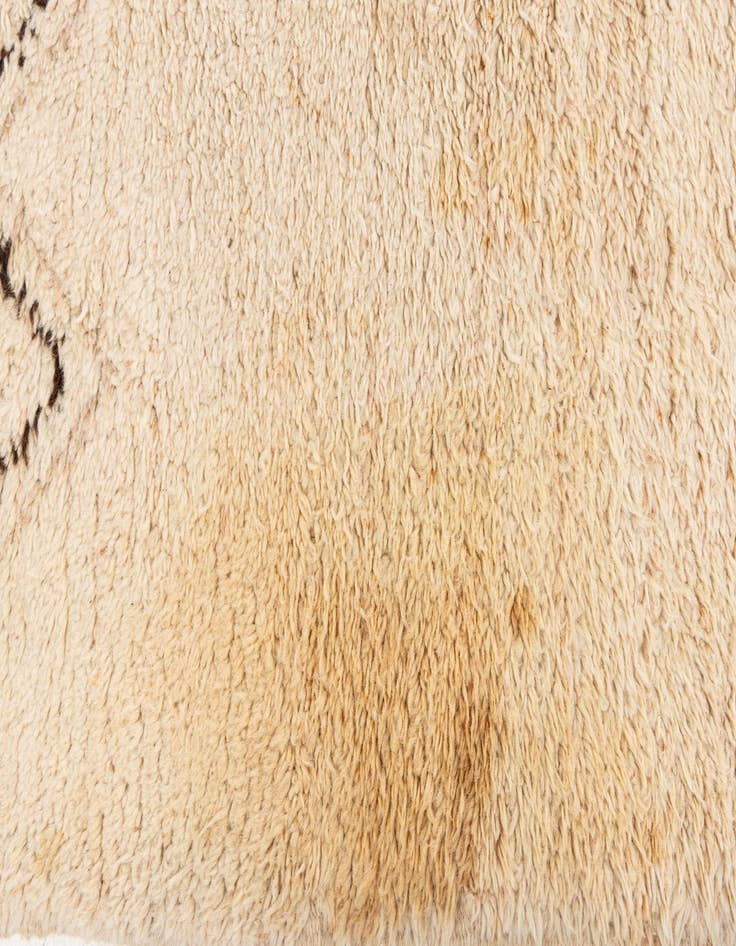 Detail image of  8' 5 x 9' 8  Hand Knotted Moroccan Wool Rug