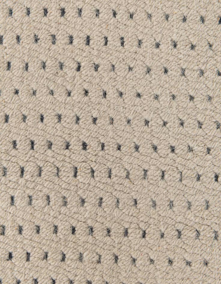 Detail image of  4' 1 x 7' 9  Hand Knotted Moroccan Wool Rug