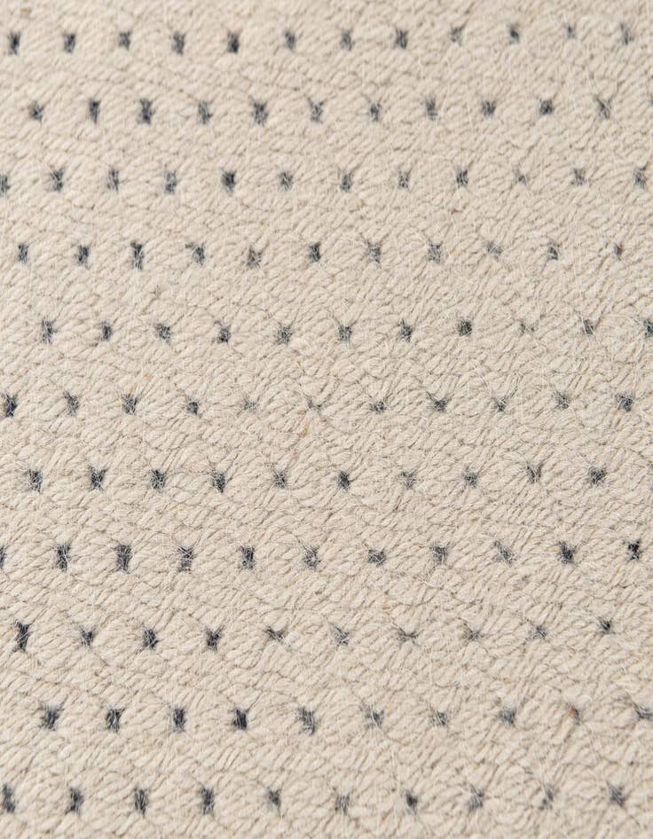 Detail image of  4' 1 x 7' 9  Hand Knotted Moroccan Wool Rug