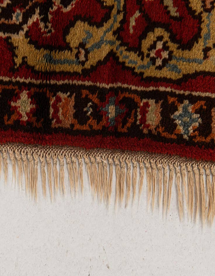 Detail image of  6' 11 x 10' 3  Hand Knotted Moroccan Wool Rug