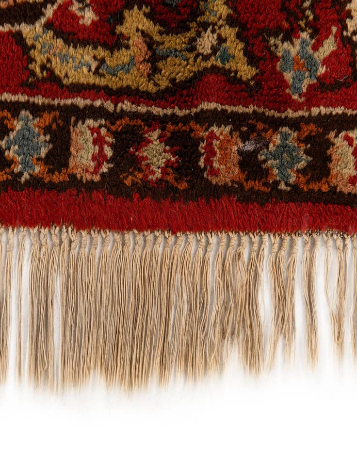 Detail image of  6' 11 x 10' 3  Hand Knotted Moroccan Wool Rug