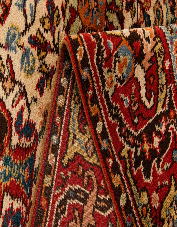 Detail image of  6' 11 x 10' 3  Hand Knotted Moroccan Wool Rug