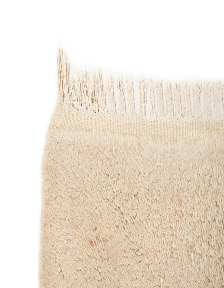 Detail image of  8' 1 x 11' 5  Hand Knotted Moroccan Wool Rug