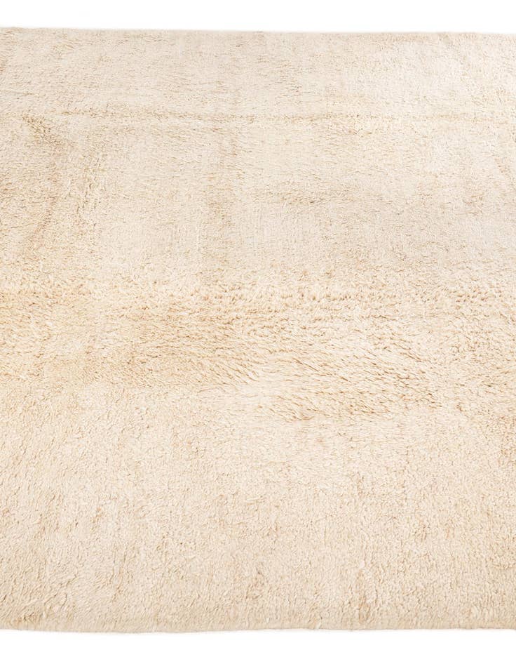 Detail image of  8' 1 x 11' 5  Hand Knotted Moroccan Wool Rug