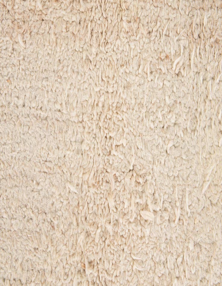 Detail image of  8' 1 x 11' 5  Hand Knotted Moroccan Wool Rug