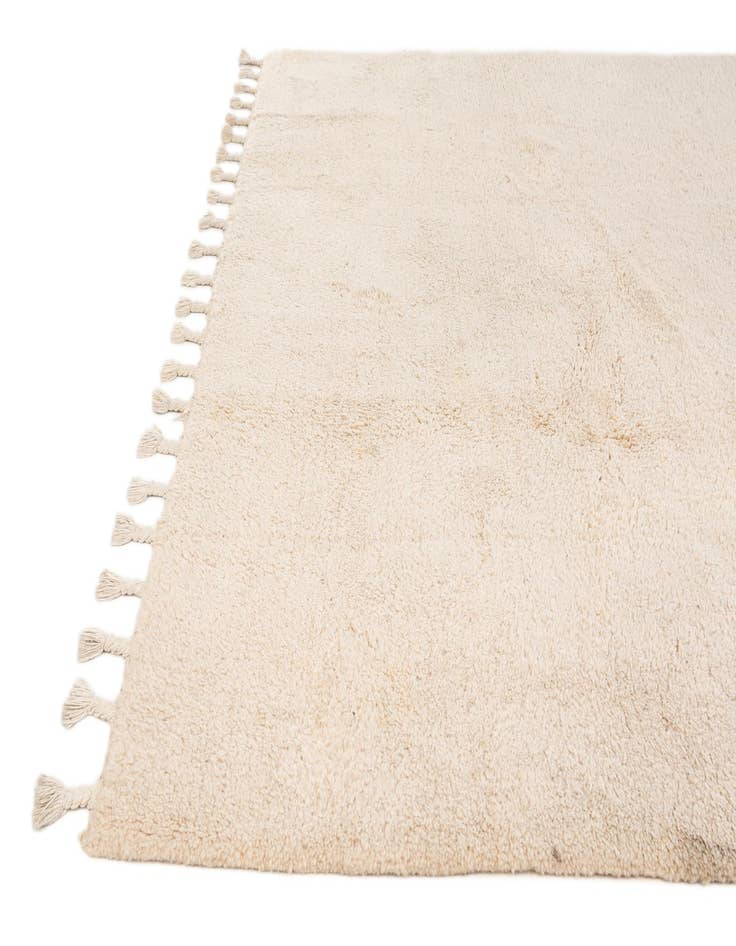 Detail image of  7' 1 x 10' 5  Hand Knotted Moroccan Wool Rug