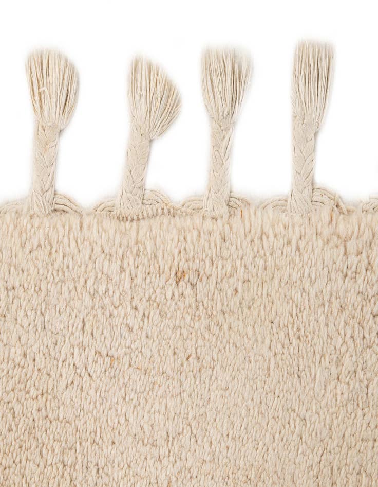 Detail image of  7' 1 x 10' 5  Hand Knotted Moroccan Wool Rug