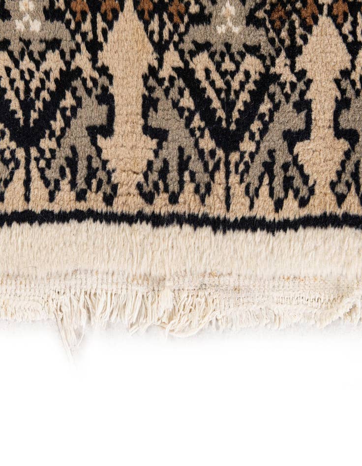 Detail image of  6' 8 x 9' 7  Hand Knotted Moroccan Wool Rug