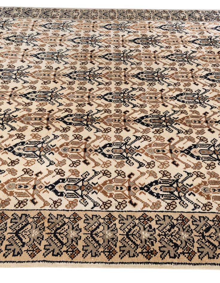 Detail image of  6' 8 x 9' 7  Hand Knotted Moroccan Wool Rug