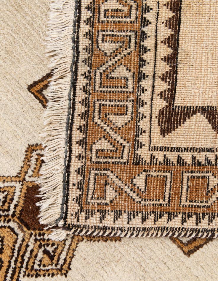 Detail image of  3' 5 x 6' 3  Hand Knotted Moroccan Wool Rug